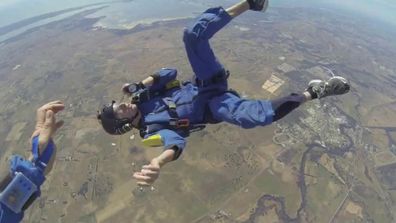Skydiver saved by instructor after suffering seizure (Gallery)