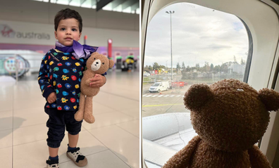 virgin australia reunites lost teddy with perth boy after flight