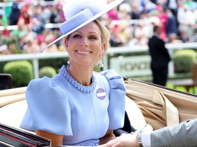Zara Tindall smiles as she attends day three of Royal Ascot 2024 at Ascot Racecourse on June 20, 2024 in Ascot, England. (Photo by Chris Jackson/Getty Images)