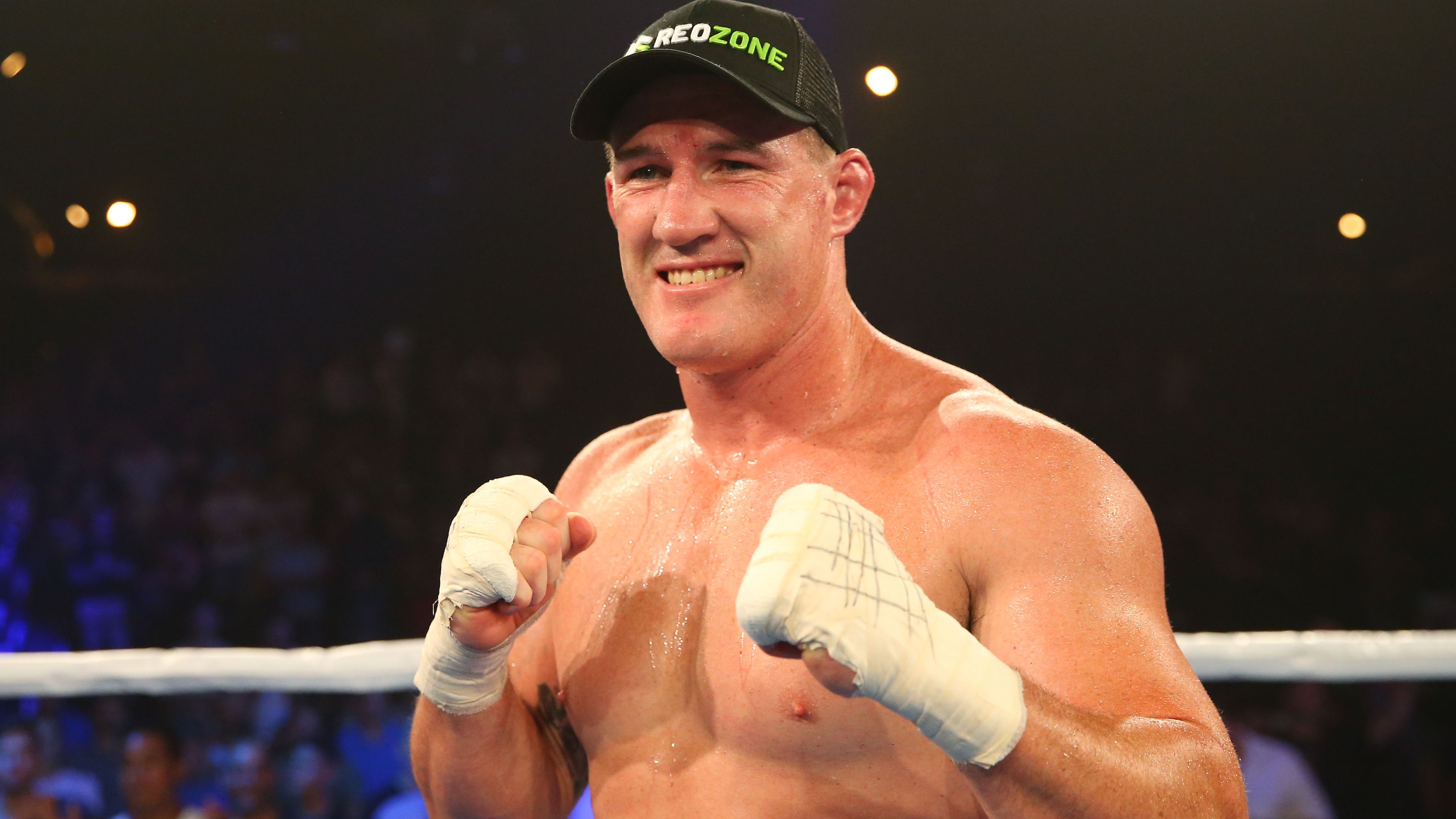 EXCLUSIVE: Alex Leapai spills the beans on Paul Gallen after sparring with the league star in Brisbane