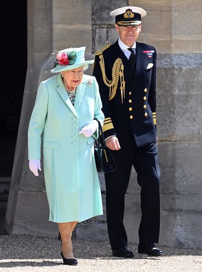 Master of the Household, Vice Admiral Johnstone-Burt, discovered his medal was missing ahead of Trooping the Colour.