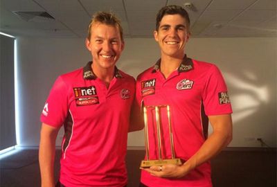 Sean Abbott was a popular winner of the Bradman Young Player of the Year.