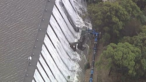 Despite spilling, flooding may not necessarily occur. (9NEWS)