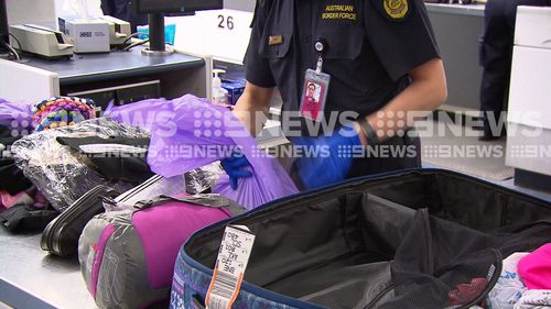 "If it's in your bag, you're responsible," Inspector Cathy Claridge from Australian Border Force told 9NEWS.