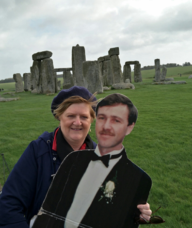 Michelle and Paul at Stonehenge.