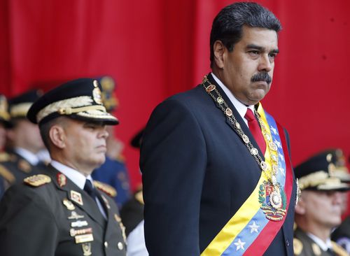 President Maduro was not harmed during the explosive attack. Image: AAP