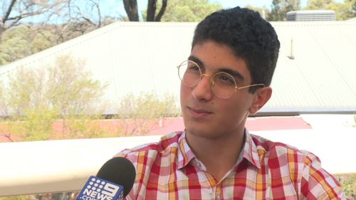 The 19-year-old, who is currently based in Bendigo, spoke to 9News about his uncertain future.