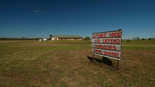 Williamtown residents are angry with the government.