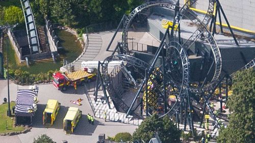 Teen girl injured in UK amusement park roller-coaster crash loses leg