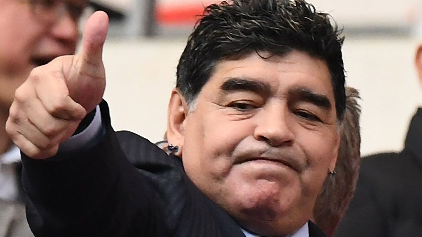 Argentina legend Diego Maradona pledges to coach the side for free following World Cup exit