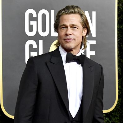 Brad Pitt, Golden Globes, red carpet, 2020