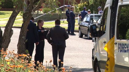 Forensic officers are at the scene. (9NEWS)