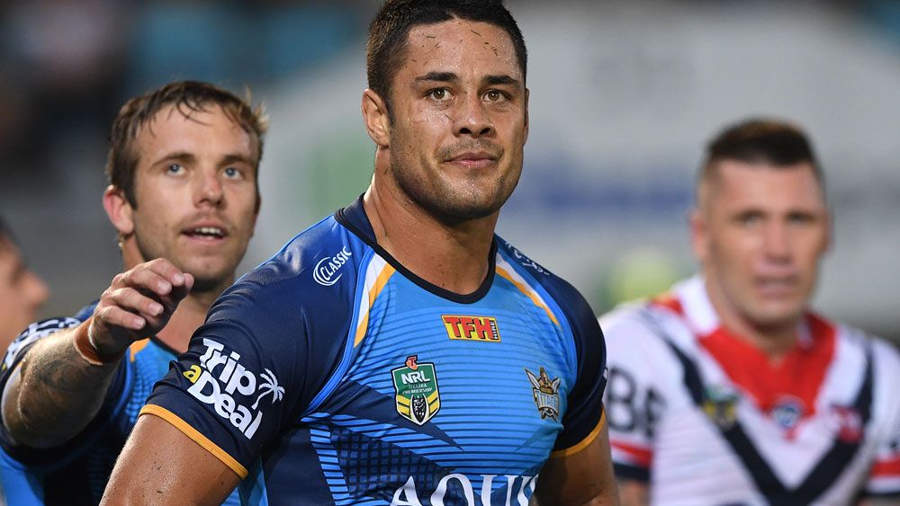 Gold Coast Titans star Jarryd Hayne isn't happy with reports on his fine. (AAP)
