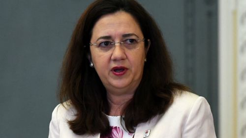 Annastacia Palaszczuk during Question Time. Picture: AAP