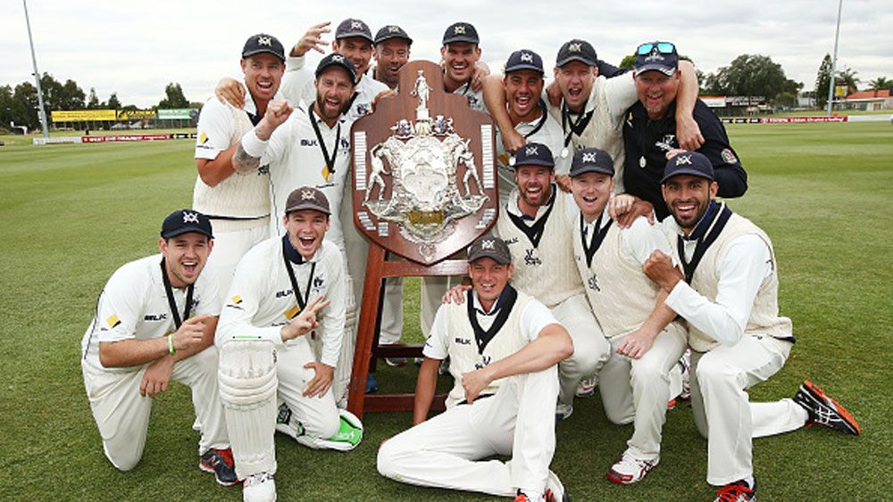 Victoria won the Sheffield Shield for the 30th time. (Getty)