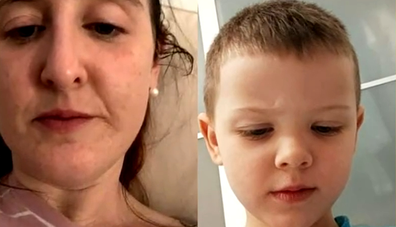 Video calls are helping get the Raggetts through the separation. 