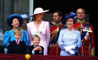 Queen Elizabeth Trooping the Colour