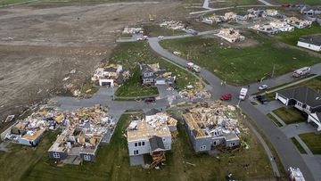 Clean up under way after tornado ravages homes in Nebraska and Iowa
