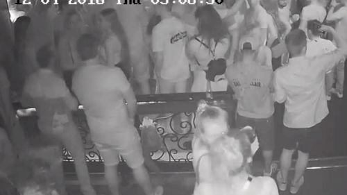 Former Commonwealth Games boxer Stephen Lavelle has avoided jail time after urinating on teenagers at a Gold Coast nightclub, resulting in a mass brawl.