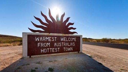 Marble Bar is used to the heat, but today it sweltered through 48.4 degrees.