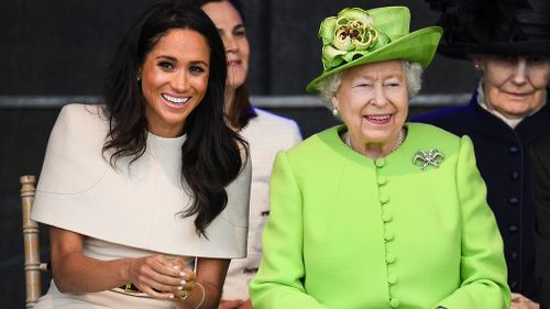 The royals enjoyed each others company. Picture: Getty