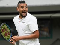 Kyrgios "not looking forward" to Wimbledon doubles