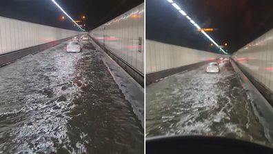 Sydney m5 tunnel underwater 