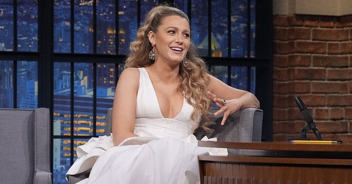 It Ends With Us star Blake Lively reflects on ‘pretty intense year’ in Late Night with Seth Meyers TV interview