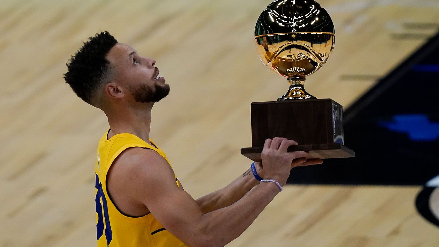'A cheat code': Stephen Curry shatters Three-Point Contest record to claim second crown