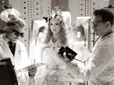 Ethan Hawke and Josh Charles in Taylor Swift's Fortnight music video