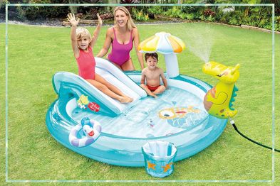 9PR: Intex Gator Play Center Inflatable Kiddie Pool