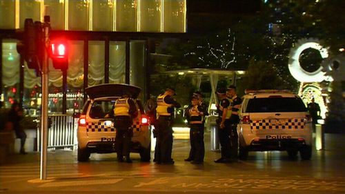 The alleged stabbing happened just after midnight on the Yarra Promenade. (9NEWS)