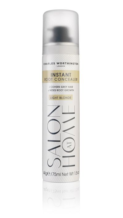 <p><a href="https://www.priceline.com.au/index.php/hair/hair-colour/temporary-hair-colour/instant-root-concealer-light-blonde-75-ml " target="_blank">Instant Root Concealer, $17.99,&nbsp;Charles Worthington (available in Brown, Dark Brown, Dark Blonde and Light Blonde)</a></p>
