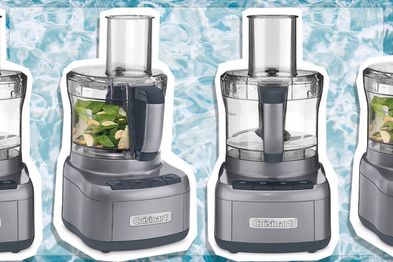 9PR: Cuisinart Elemental 8 Cup Food Processor, Gun Metal Grey