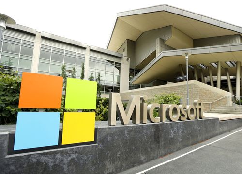 The Microsoft Visitor Center in Redmond, Washington.