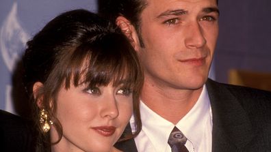 Shannen Doherty and Luke Perry