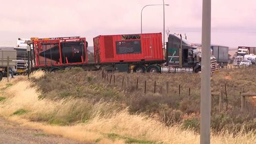 The truck driver, a 51-year-old Angle Vale man, was not injured and is assisting police with their investigation.