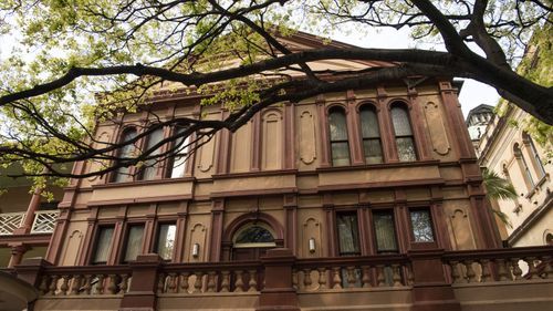 NSW State Parliament building stock file Macquarie Street Sydney