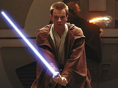 Ewan McGregor in Star Wars scene (Lucasfilm)