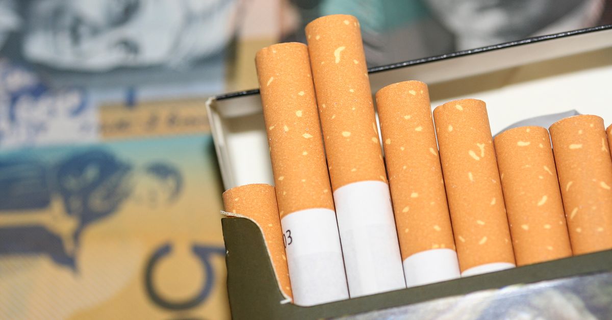 remove cigarette stains from fingers Nicotine-stained Hand | Stock Image