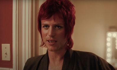 Johnny Flynn as David Bowie in the Stardust biopic