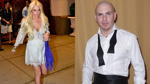 Lindsay Lohan is suing Pitbull over song lyrics