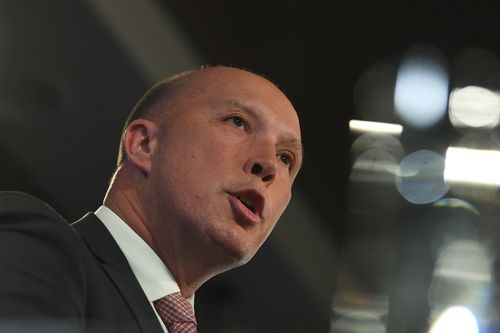 In an address to the National Press Club in Canberra, Mr Dutton said the Coalition has put forth a new Bill to target encryption crime online.