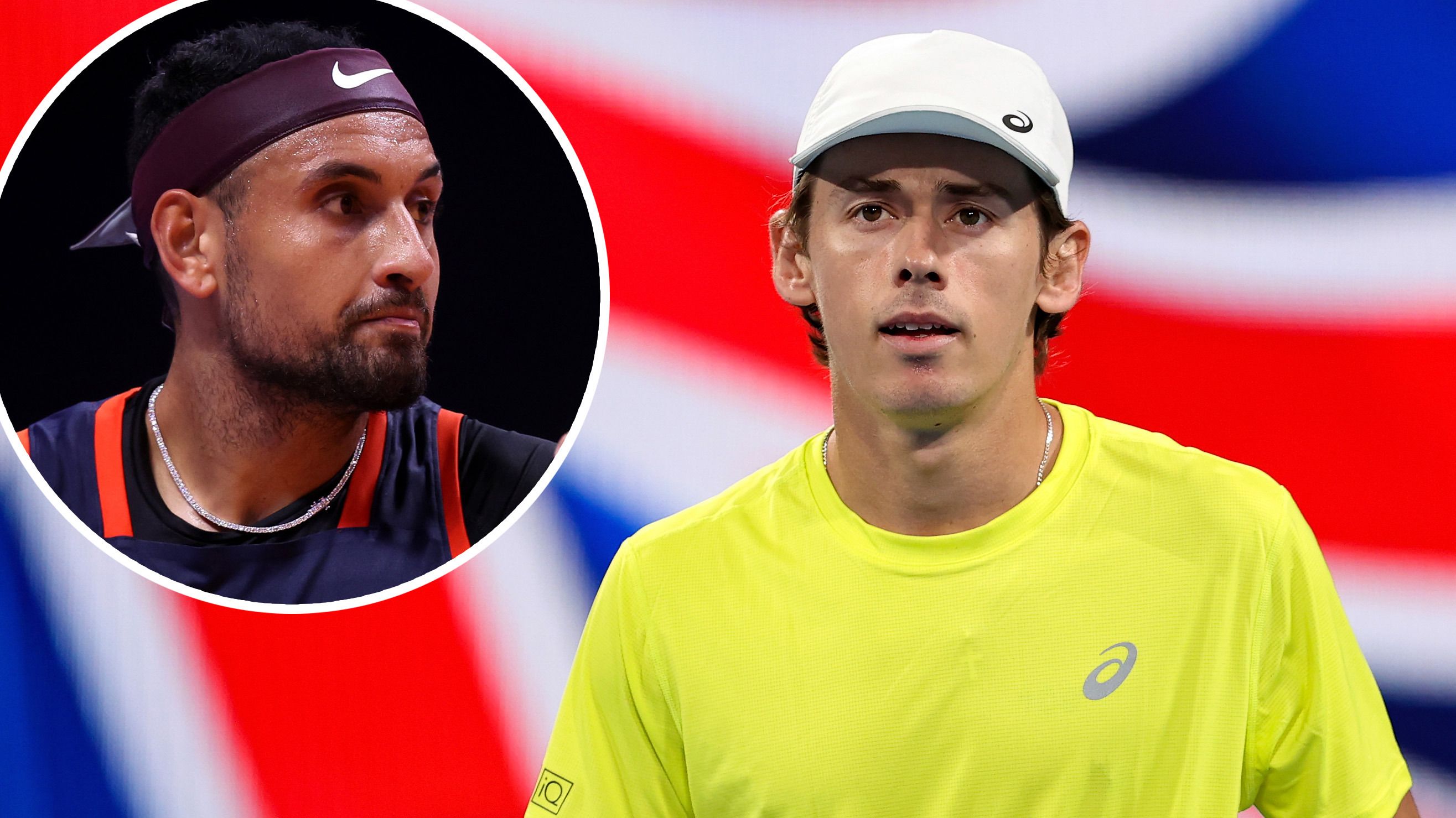 Alex de Minaur admits he and Nick Kyrgios have had little contact in Australian Open lead-up