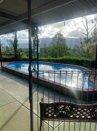 Property for sale in Cairns, Queensland, with an unusual pool.