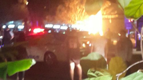 Police are investigating, however they believe the explosion was accidental. (Supplied)