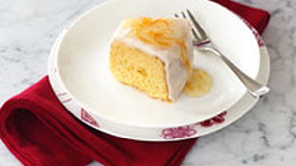 Ruby grapefruit tea cake