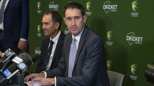 Cricket Australia Chief Executive James Sutherland said Langer was a 'clear standout' for the role. (AAP)