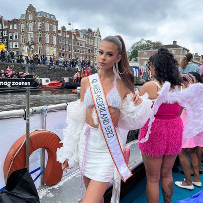 Miss Universe Netherland 2023 Rikkie Kollé