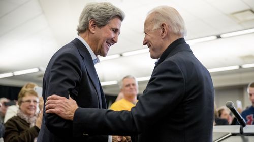 John Kerry and Joe Biden